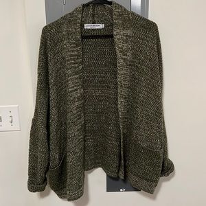 Green cardigan (from Nordstrom)